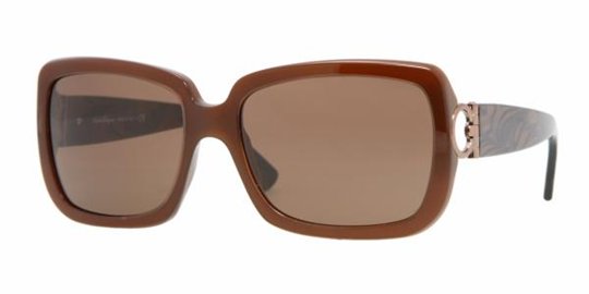 Ferragamo FE2186 732/73 Brown Transparent/BrownBrown sunglasses