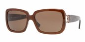 Ferragamo FE2186 732/73 Brown Transparent/BrownBrown sunglasses