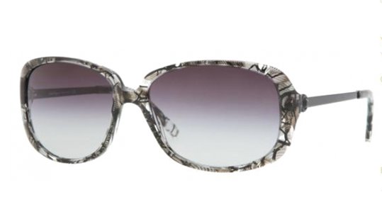 Ferragamo FE2197B 733/8G Teasel Black Gray Gradient sunglasses