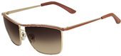 Ferragamo SF113SL 717 Shiny Gold sunglasses