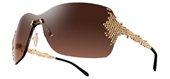 Fred Pearls Sun F5 8267 206 Gradient Brown/SilverFlash/ChampagneGold sunglasses
