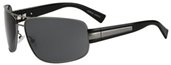 Giorgio Armani 597/S 0CCA Dark Ruthenium Shiny Black sunglasses