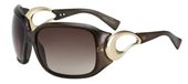 Giorgio Armani 651 8TG/VC Brown Brown Gradient sunglasses