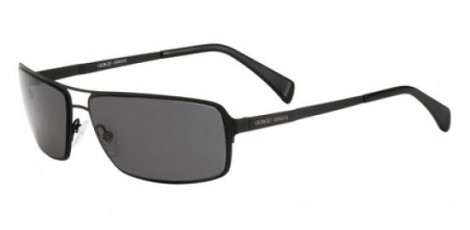 Giorgio Armani 665 0003 Black Matte (gray Lens) sunglasses