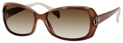 Giorgio Armani 695/S 050D Transparent Brown Beige Brown Gradient Len sunglasses