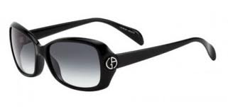 Giorgio Armani 695/S 0D28 Shiny Black sunglasses
