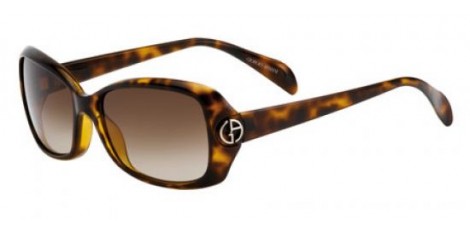 Giorgio Armani 695/S 0V08 Havana Brown Gradient Lens sunglasses