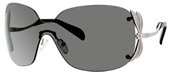 Giorgio Armani 722/S 084J Palladium Black (gray Lens) sunglasses