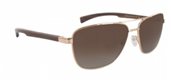 Gold &amp; Wood Atria 01 Shiny Gold/Carob sunglasses