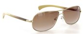 Gold &amp; Wood H09 Buttered Horn sunglasses