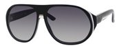 Gucci 1025/S 0GRJ Black Pom White sunglasses