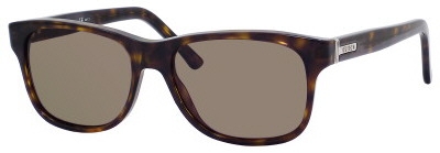 Gucci 1612/S 0086 Dark Havana/Brown sunglasses