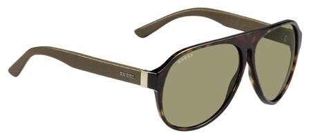 Gucci 1637/S 075R Havana Mil Green sunglasses