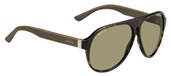Gucci 1637/S 075R Havana Mil Green sunglasses