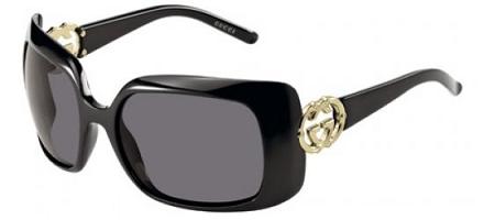 Gucci 3034/S 0D28 BN Black Black Gold sunglasses