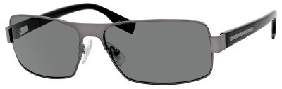 Hugo Boss 0316/S 0BZS Semi Matte Dark Ruthenium Black sunglasses