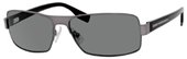 Hugo Boss 0316/S 0BZS Semi Matte Dark Ruthenium Black sunglasses