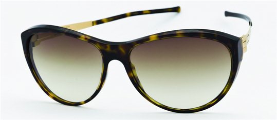 IC Berlin A0550 Superfluid Havana Matt Gold sunglasses
