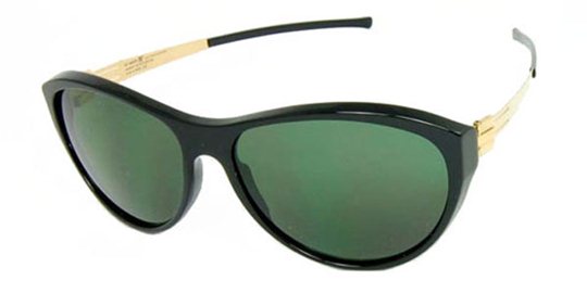 IC Berlin A0550 Superfluid Obsidian Sun Gold sunglasses