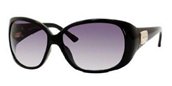 Jimmy Choo Bryon/s 0D28 Shiny Black (gray Shaded Lens) sunglasses