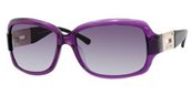 Jimmy Choo Essie/s 0ZR6AA Violet Purplesnake (burgundy Mirror Gradient Lens) sunglasses