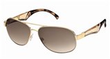 John Galliano JG0016 Masculine 28F Gold sunglasses