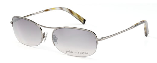 John Varvatos V101 003 Shiny Dark Gunmetal sunglasses