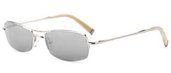 John Varvatos V106 003 Silver sunglasses