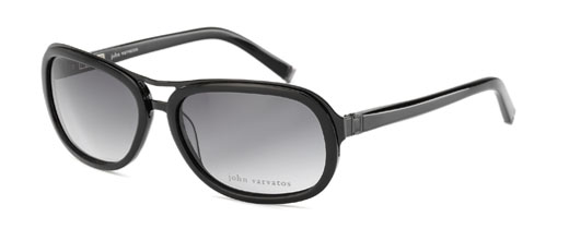 John Varvatos V720 001 Black sunglasses