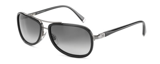 John Varvatos V727 001 Black sunglasses