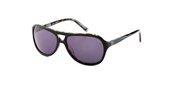 John Varvatos V752 001 Black sunglasses