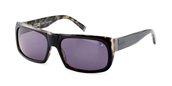 John Varvatos V753 001 Black sunglasses