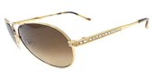 Judith Leiber JL1573SG O4 Gold sunglasses