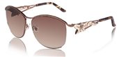 Judith Leiber JL1646SG Gilded Fleur 02 Bronze sunglasses