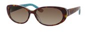 Juicy Couture 524/S 0RG4 Tortoise Aqua sunglasses
