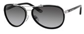 Juicy Couture 525/S 807 Silver Black sunglasses