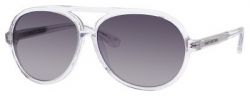 Juicy Couture Bright/s 0ED3 Clear Crystal / Gray Mirror Lens sunglasses
