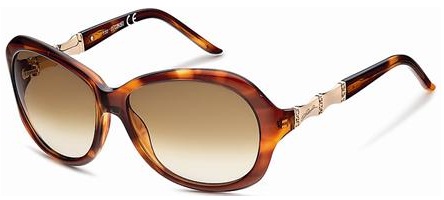Just Cavalli JC263S 53F Light Havana, Gradient Brown Lenses sunglasses