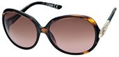 Just Cavalli JC318S 52F Dark Havana, Rose Gold, Gradient Brown Lenses sunglasses