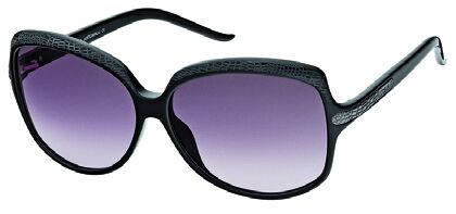 Just Cavalli JC328S 01B Shiny Black, Gunmetal Trim, Gradient Dark Grey Lenses sunglasses