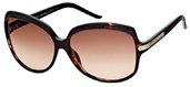 Just Cavalli JC328S 52F Dark Havana, Light Bronze Trim, Gradient Brown Lenses sunglasses