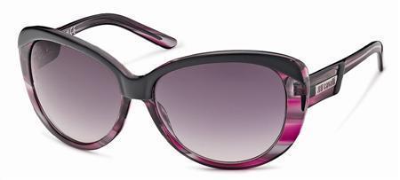 Just Cavalli JC347S 92W Violet Striped/Pink Shaded Lens sunglasses