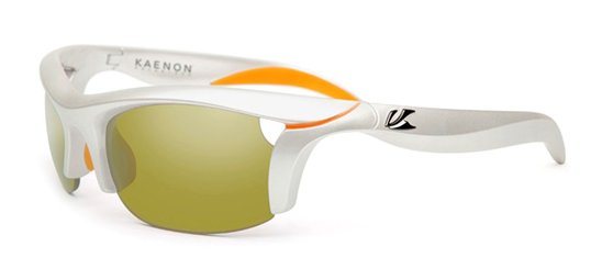 Kaenon Soft Kore White Pearl Frame/Y35 Lens sunglasses