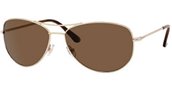 Kate Spade Ally P/S 3YGP Gold Brown Polarized Lens sunglasses