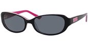 Kate Spade Lyla/s DV3P Black Geranium / Gray Polarized Lens sunglasses