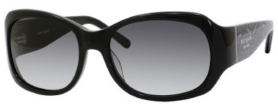 Kate Spade Ola 2/S 0807 Black / Gray Gradient Lens sunglasses