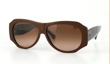 LA Eyeworks Sanbar 231602 Choco Brown w/BlueAbbey sunglasses