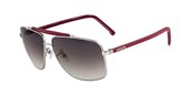 Lacoste L119S 045 Gunmetal Red sunglasses