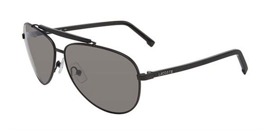 Lacoste L123S 001 Satin Black sunglasses