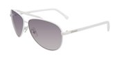 Lacoste L123S 105 Shiny White sunglasses